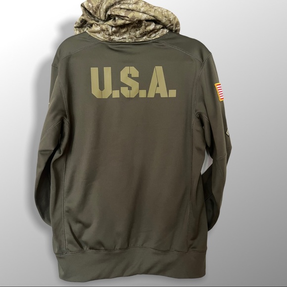 Nike NFL 2017 Green Bay Packers Salute To
Service Womens Hoodie - Picture 2 of 12